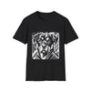 Rottweiler Geometric design dog lover unisex t-shirt in black