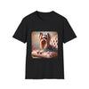 Yorkshire Terrier Bows and Diamonds Classic design dog lover unisex t-shirt in black