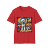 Bichon Frise Bowtie Classic design dog lover unisex t-shirt in red