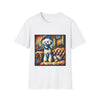 Bichon Frise Bowtie Classic design dog lover unisex t-shirt in white