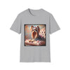 Yorkshire Terrier Bows and Diamonds Classic design dog lover unisex t-shirt in sport grey