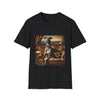 Whippet Brindle Diva design dog lover unisex t-shirt in black