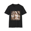 Poodle Pure Class design dog lover unisex t-shirt in black