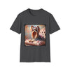 Yorkshire Terrier Bows and Diamonds Classic design dog lover unisex t-shirt in dark heather