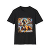 Rhodesian Ridgeback Diamond Classic design dog lover unisex t-shirt in black