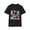 Russian Toy Posh Doll design dog lover unisex t-shirt in black