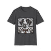 German Shorthaired Pointer B&W Bold Eyes design dog lover unisex t-shirt in dark heather