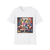 Dalmatian Bold Princess Classic design dog lover unisex t-shirt in white