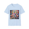 Dalmatian Bold Princess Classic design dog lover unisex t-shirt in light blue