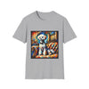 Bichon Frise Bowtie Classic design dog lover unisex t-shirt in sport grey