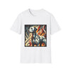 Dalmatian Bold Fire Classic design dog lover unisex t-shirt in white
