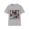 Russian Toy Posh Doll design dog lover unisex t-shirt in sport grey