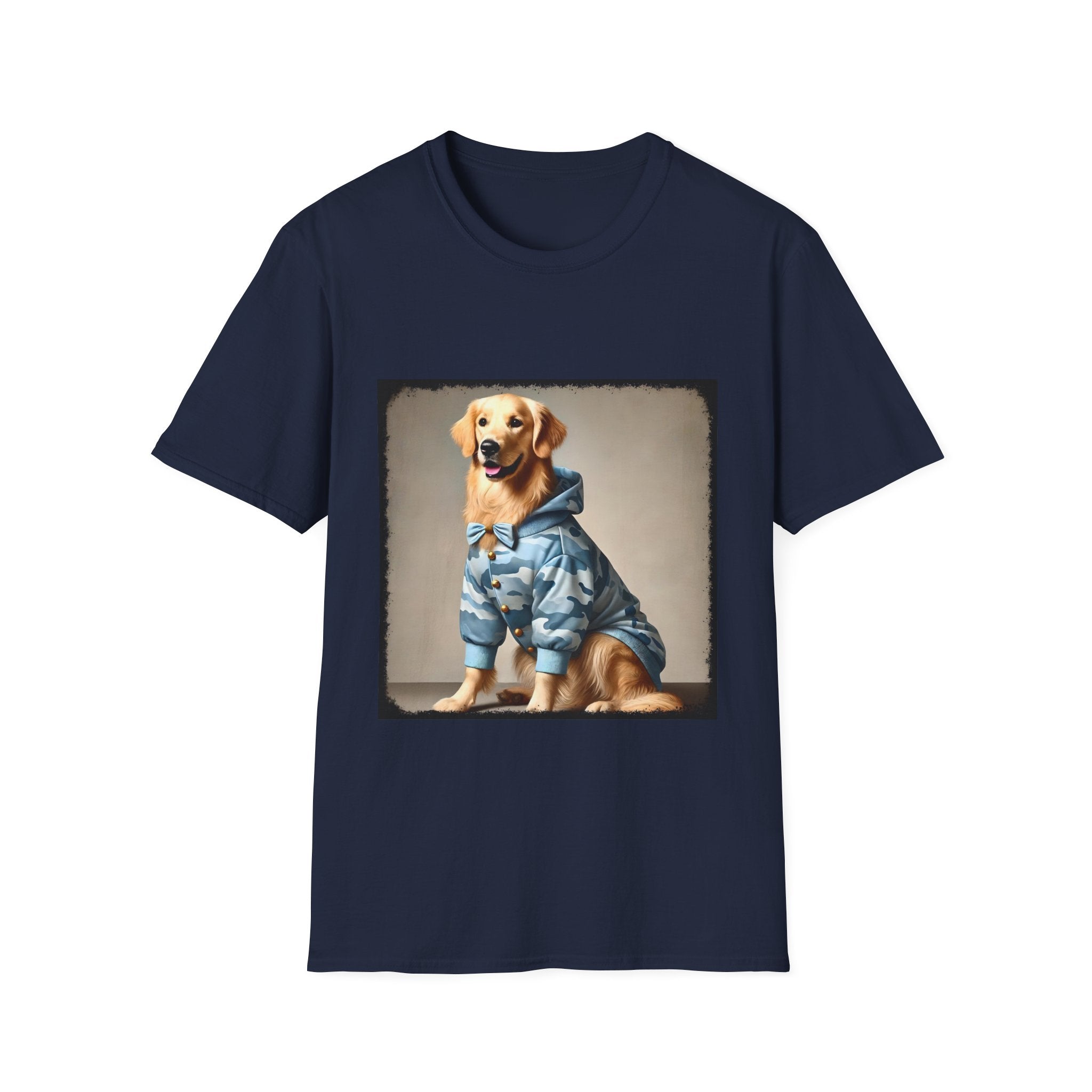 Golden Retriever Shirt | Blue Camo Cutie Dog Lover Tee