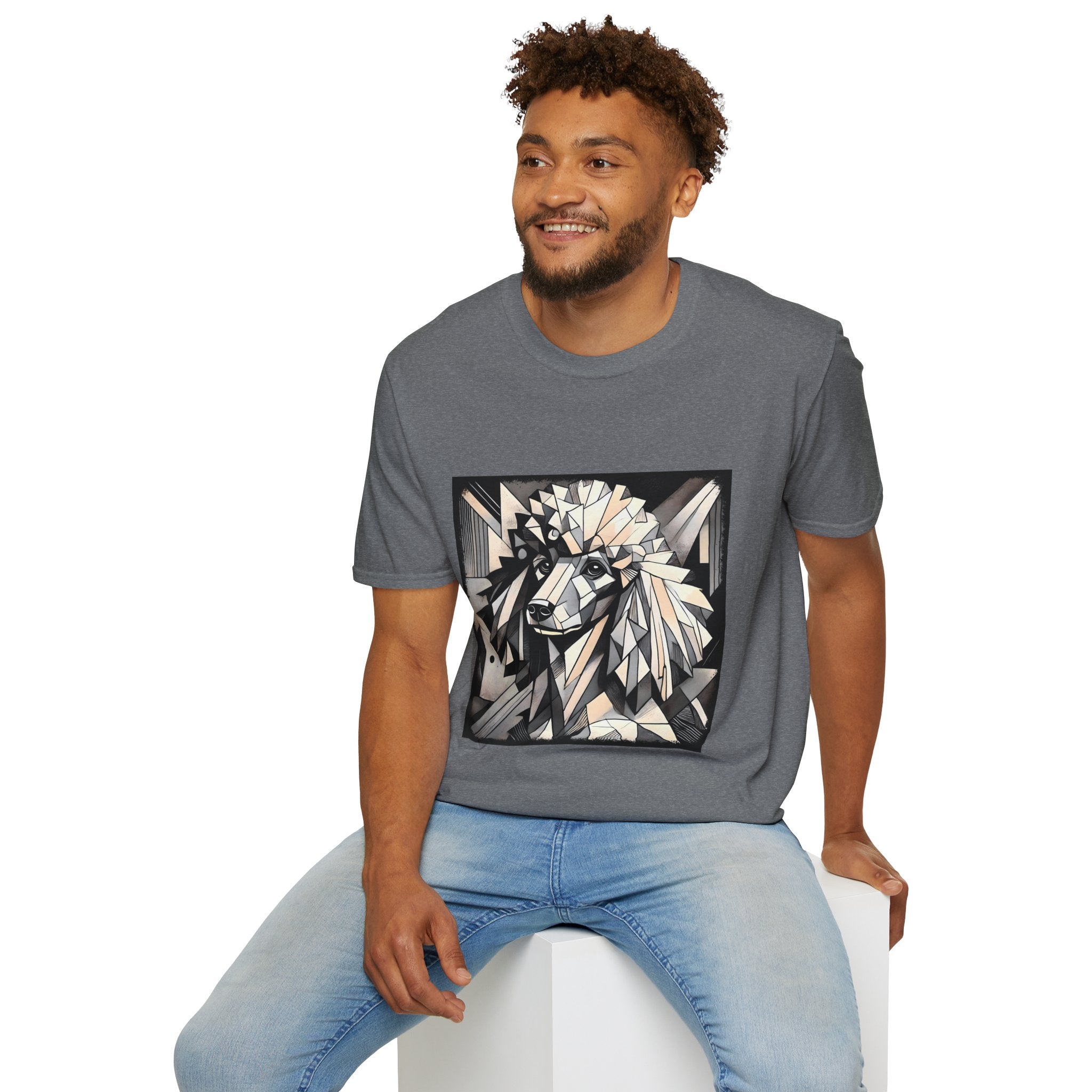 Poodle Geometric | Unisex Dog T-Shirt