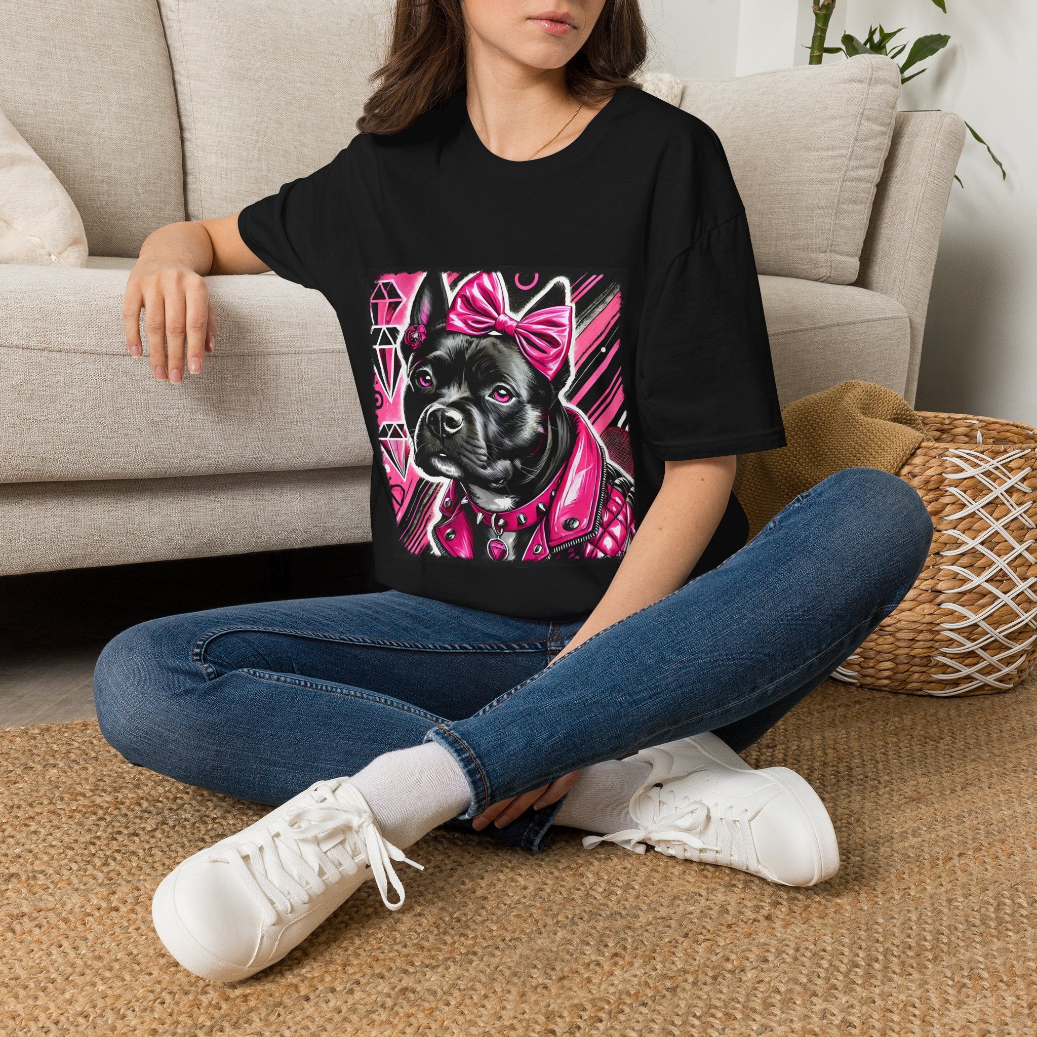American Pit Bull Terrier Shirt | Pink Princess Bold Dog Lover Tee