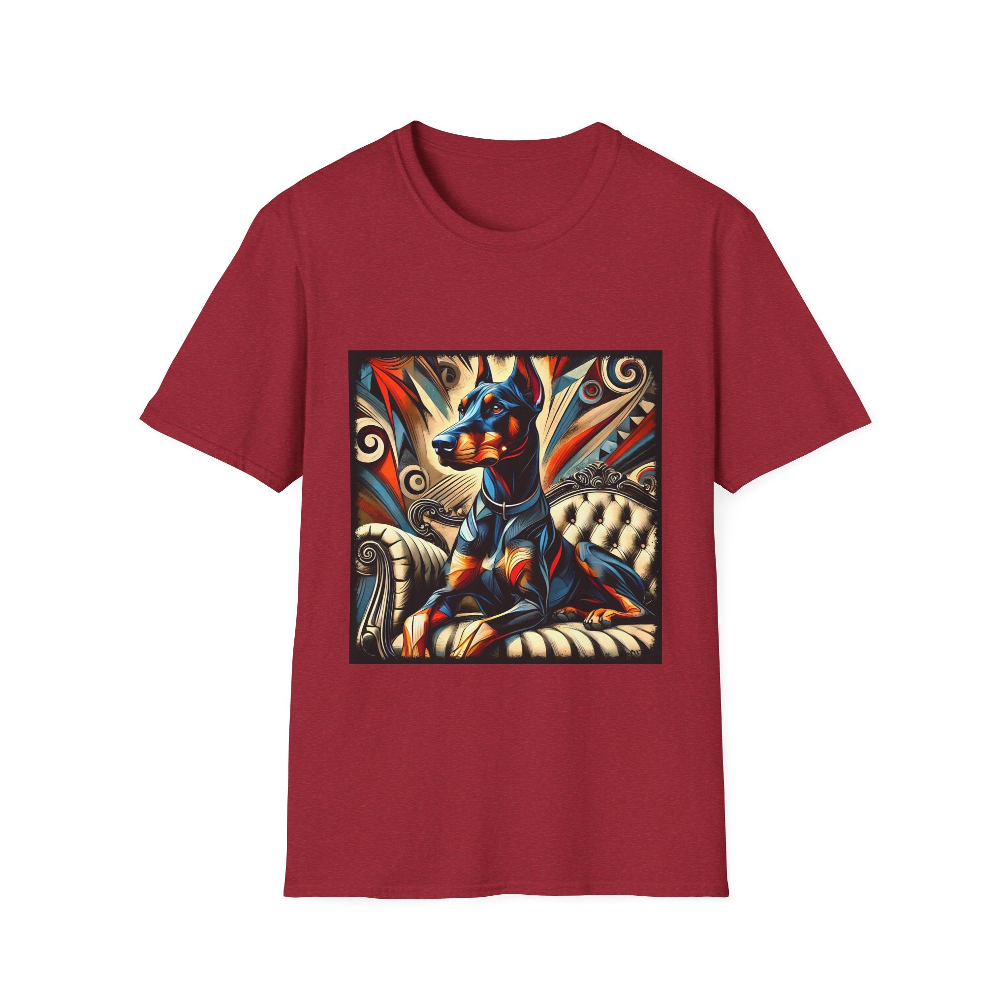 Doberman Pinscher Bold Rebel | Unisex Dog T-Shirt