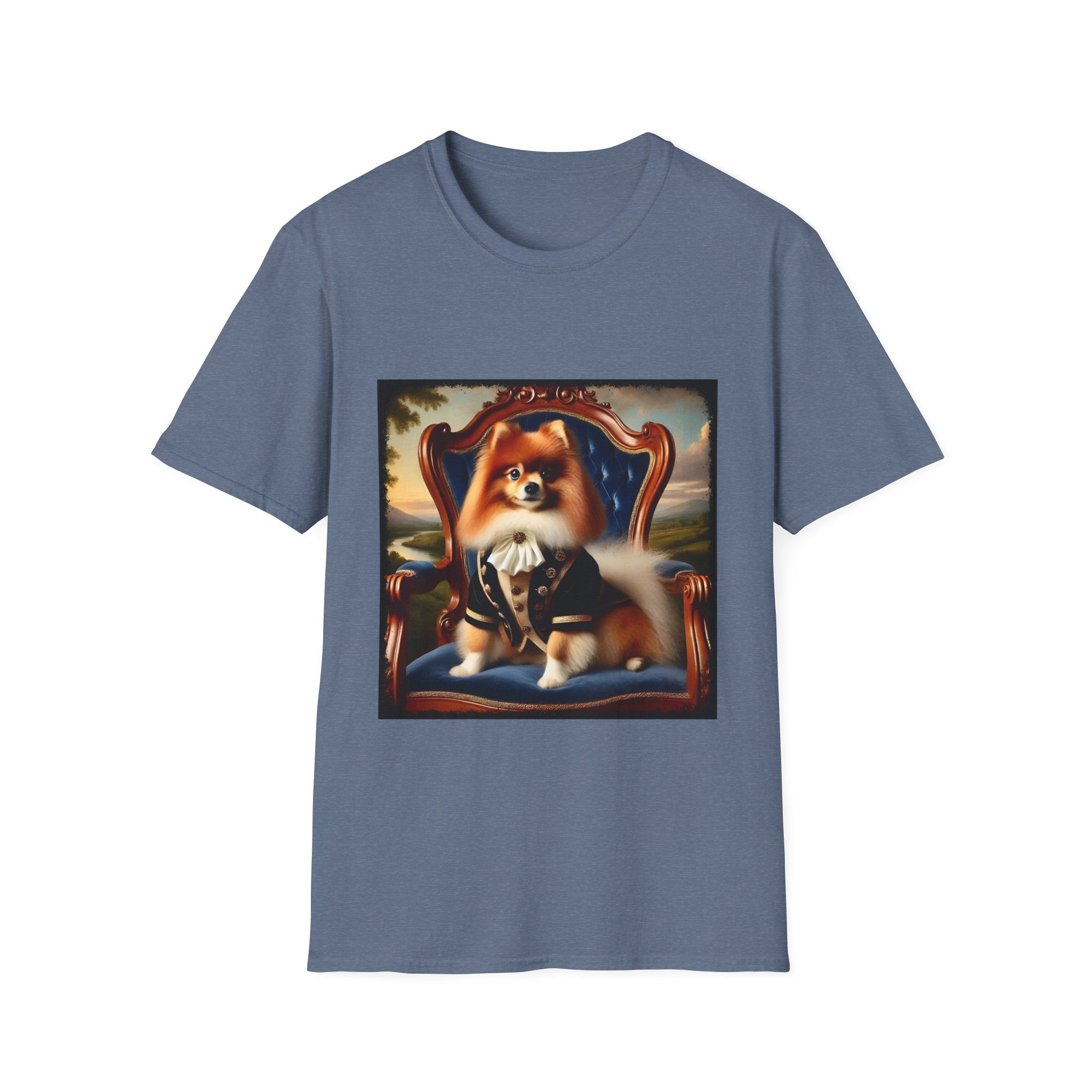 Pomeranian Posh Prince | Unisex Dog T-Shirt