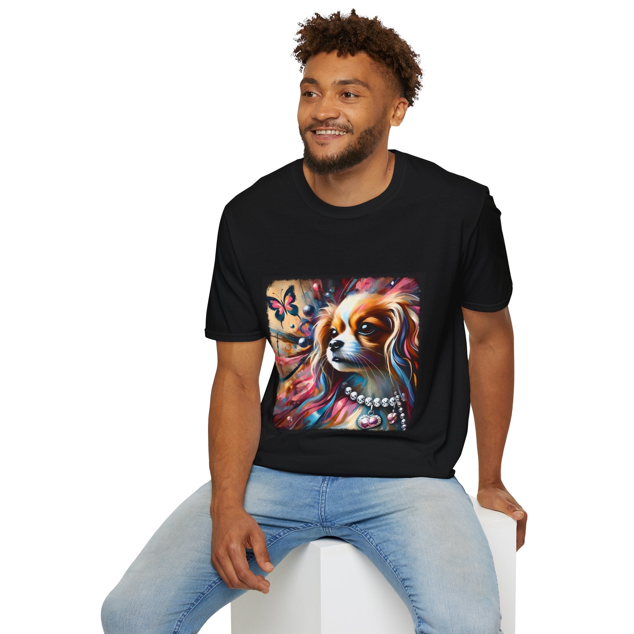 Cavalier King Charles Spaniel Shirt | Pink Diamond Classic Dog Lover Tee