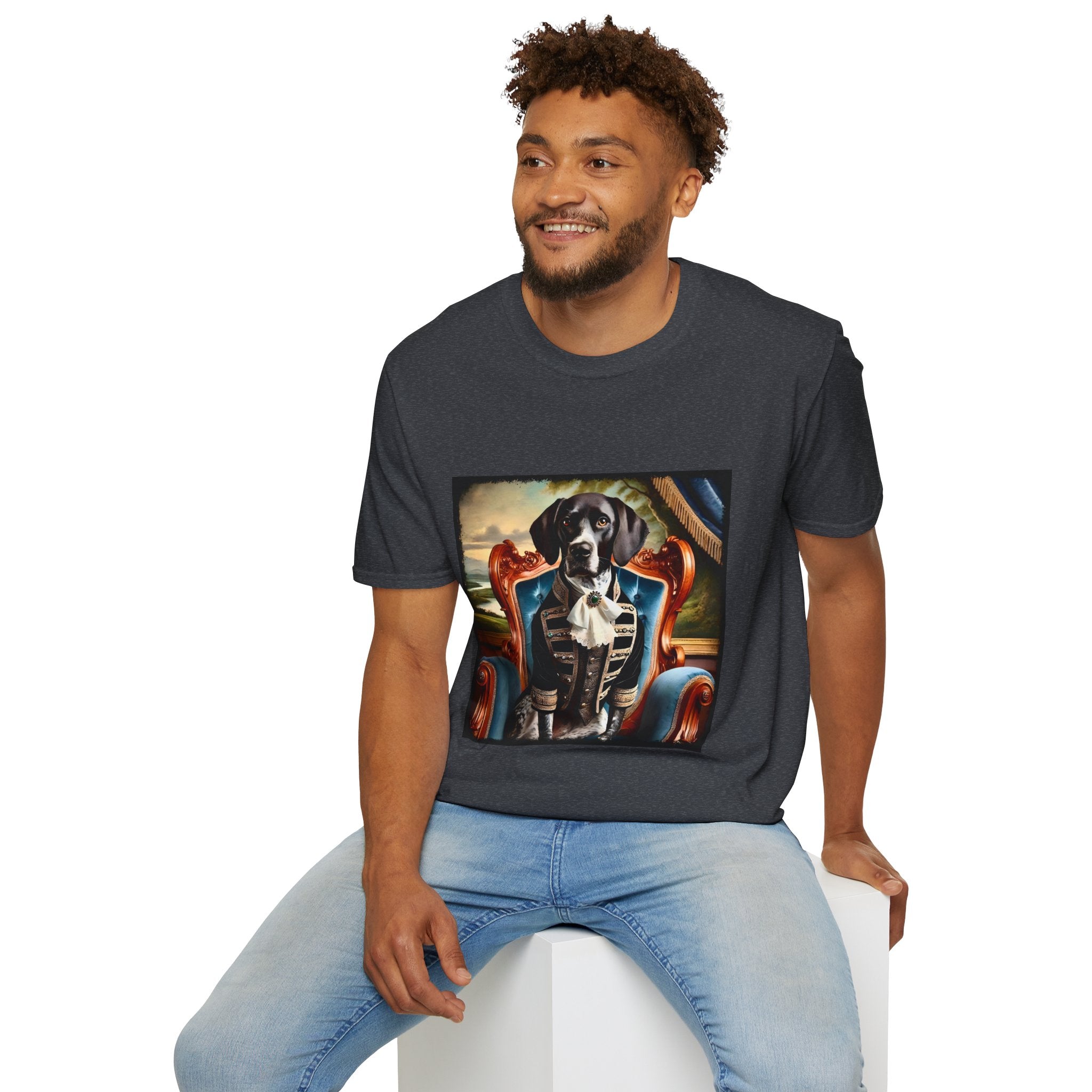 German Shorthaired Pointer Velvet Duke | Unisex Dog T-Shirt