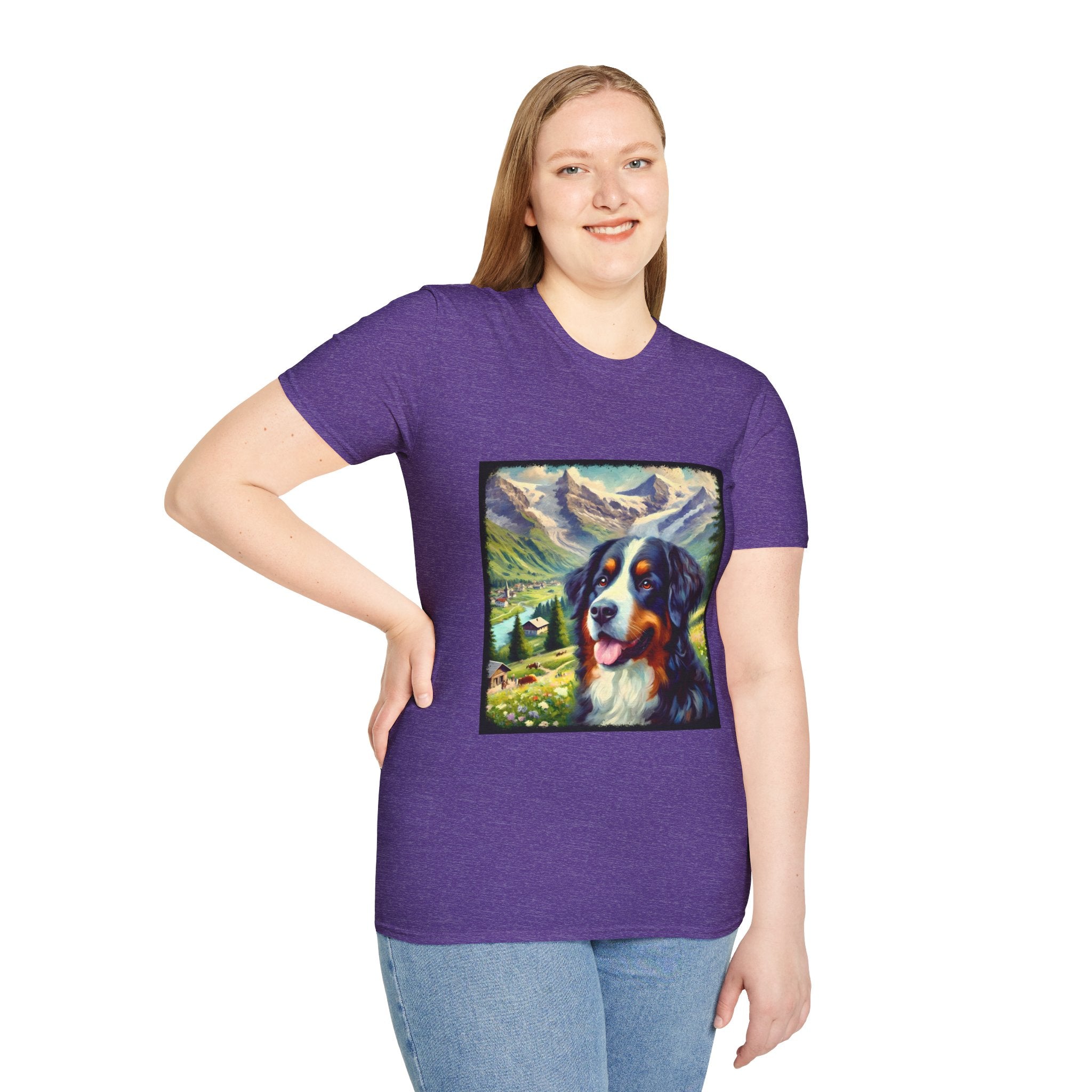Bernese Mountain Dog Swiss Classic | Unisex Dog T-Shirt