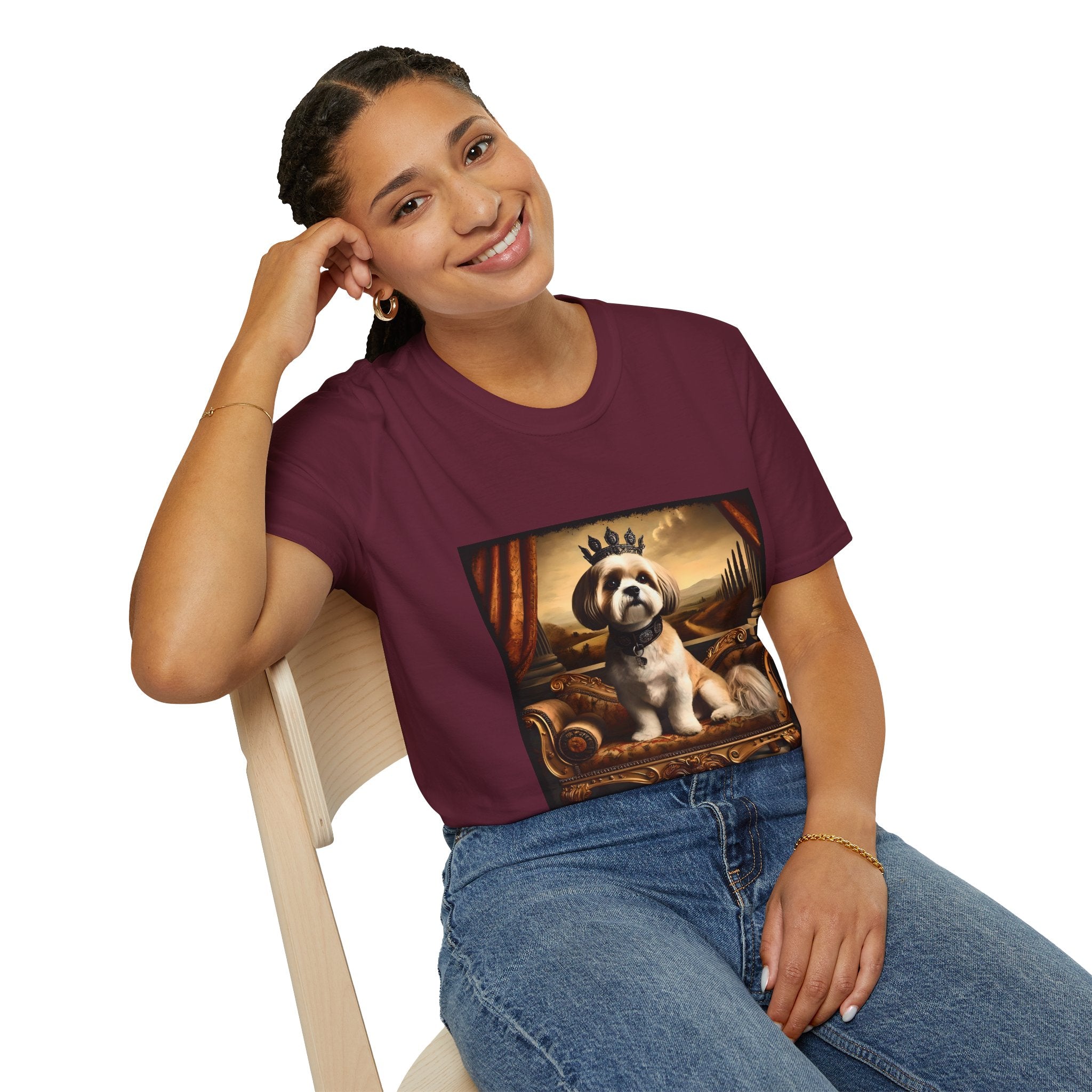 Shih Tzu Crowned Prince | Unisex Dog T-Shirt