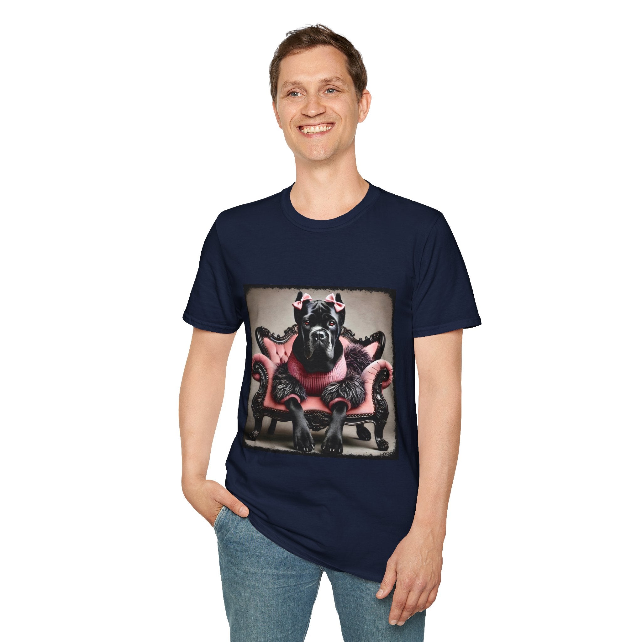 Cane Corso Bow Boss | Unisex Dog T-Shirt