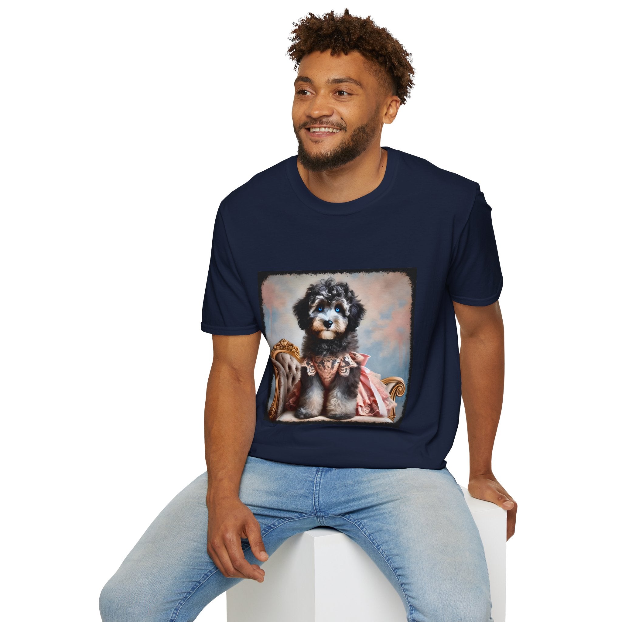 Aussiedoodle Pink Lace Princess | Unisex Dog T-Shirt