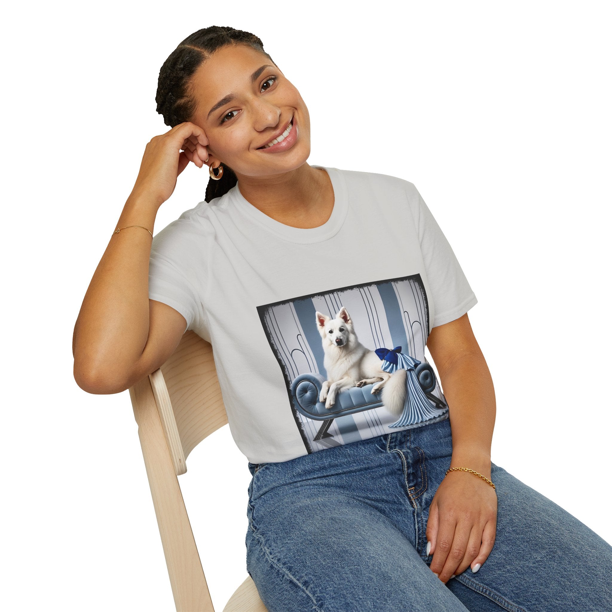 German Shepherd Shirt | Blue Icon Dog Lover Tee
