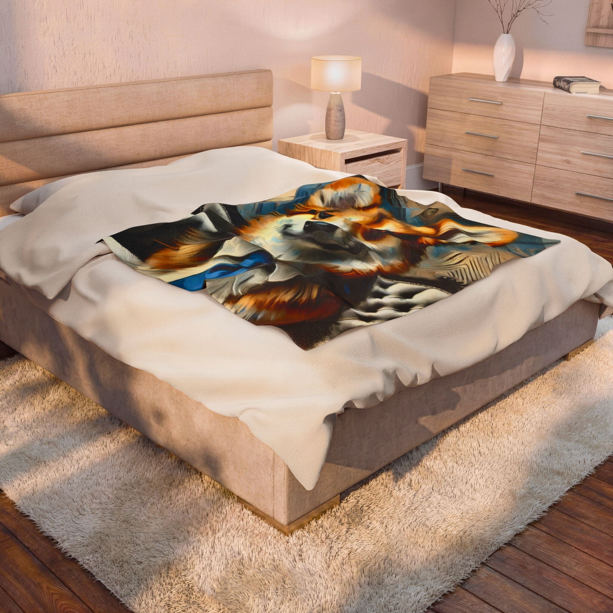 Pembroke Welsh Corgi Blanket | Classic Gent Dog Lover Gift