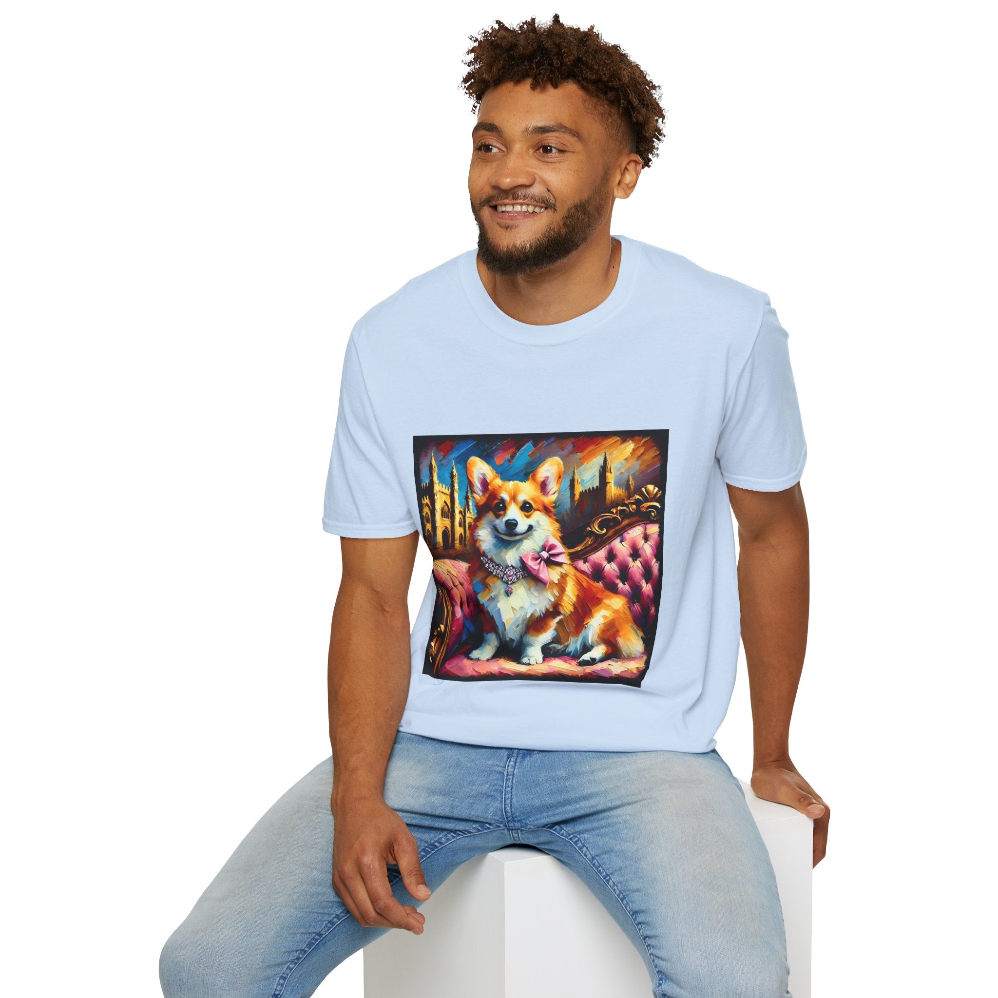 Pembroke Welsh Corgi Pink Diamond Classic | Unisex Dog T-Shirt