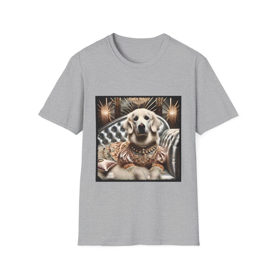 Golden Retriever English Cream Luxe design dog lover unisex t-shirt in sport grey