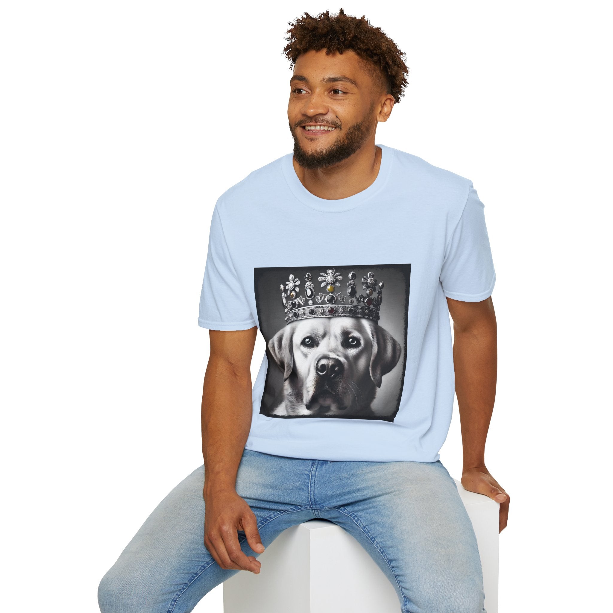 Labrador Retriever King Icon | Unisex Dog T-Shirt