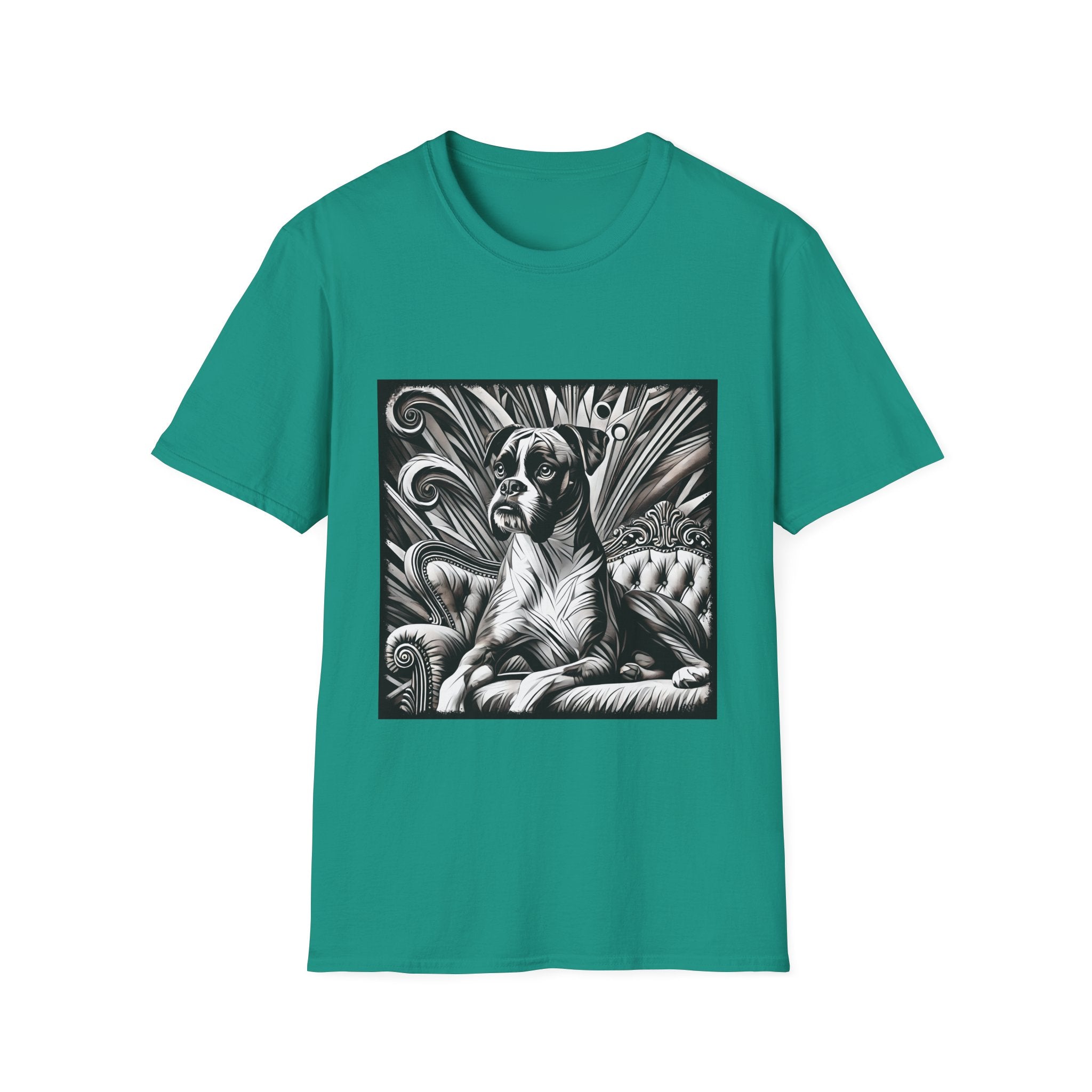 Boxer B&W Bold | Unisex Dog T-Shirt