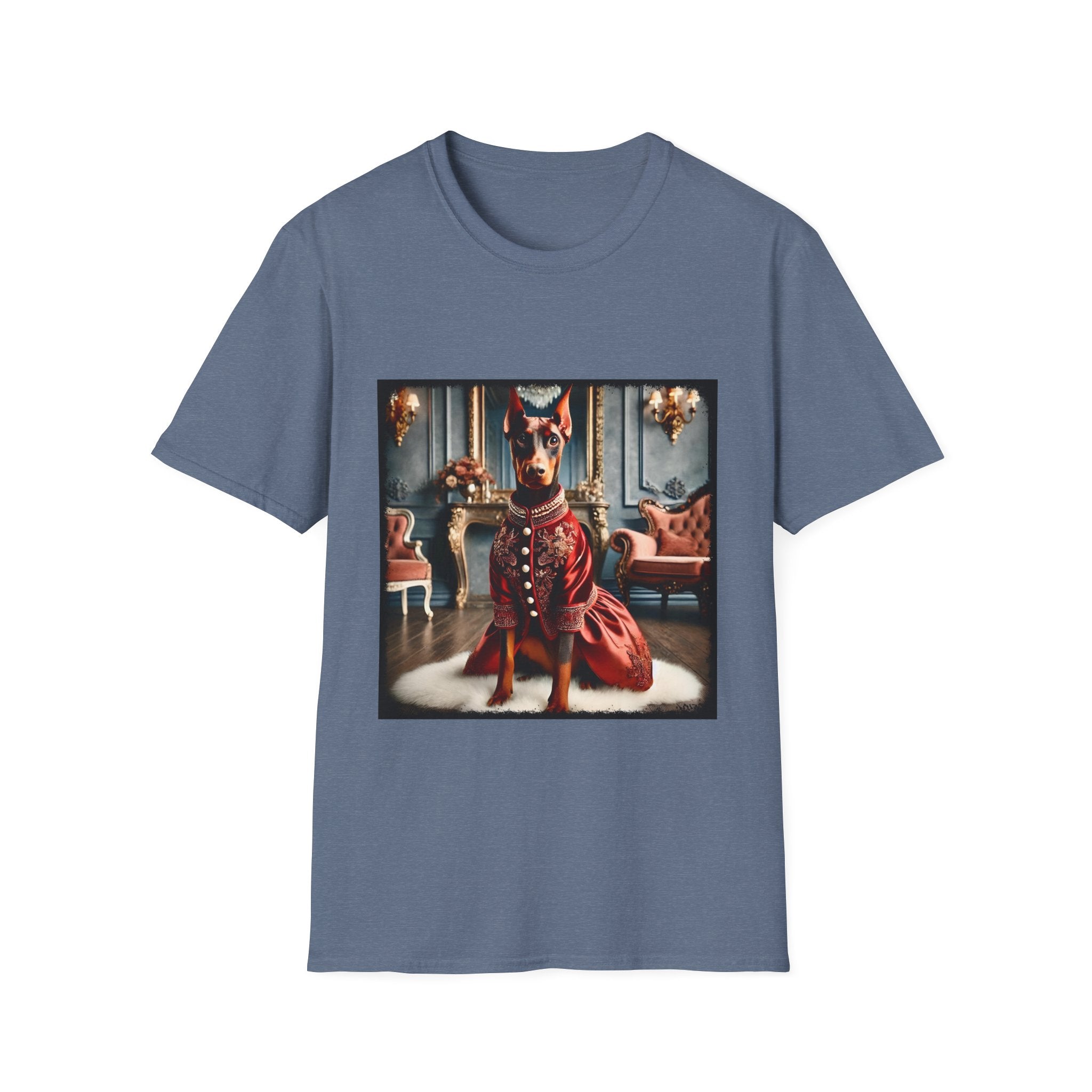 Doberman Pinscher Crimson Cutie | Unisex Dog T-Shirt