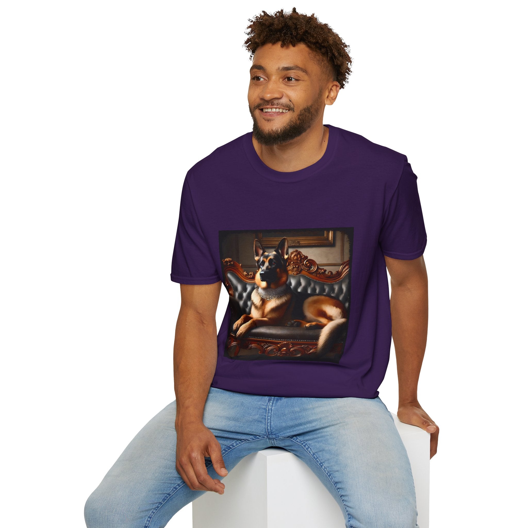 German Shepherd Posh Princess | Unisex Dog T-Shirt