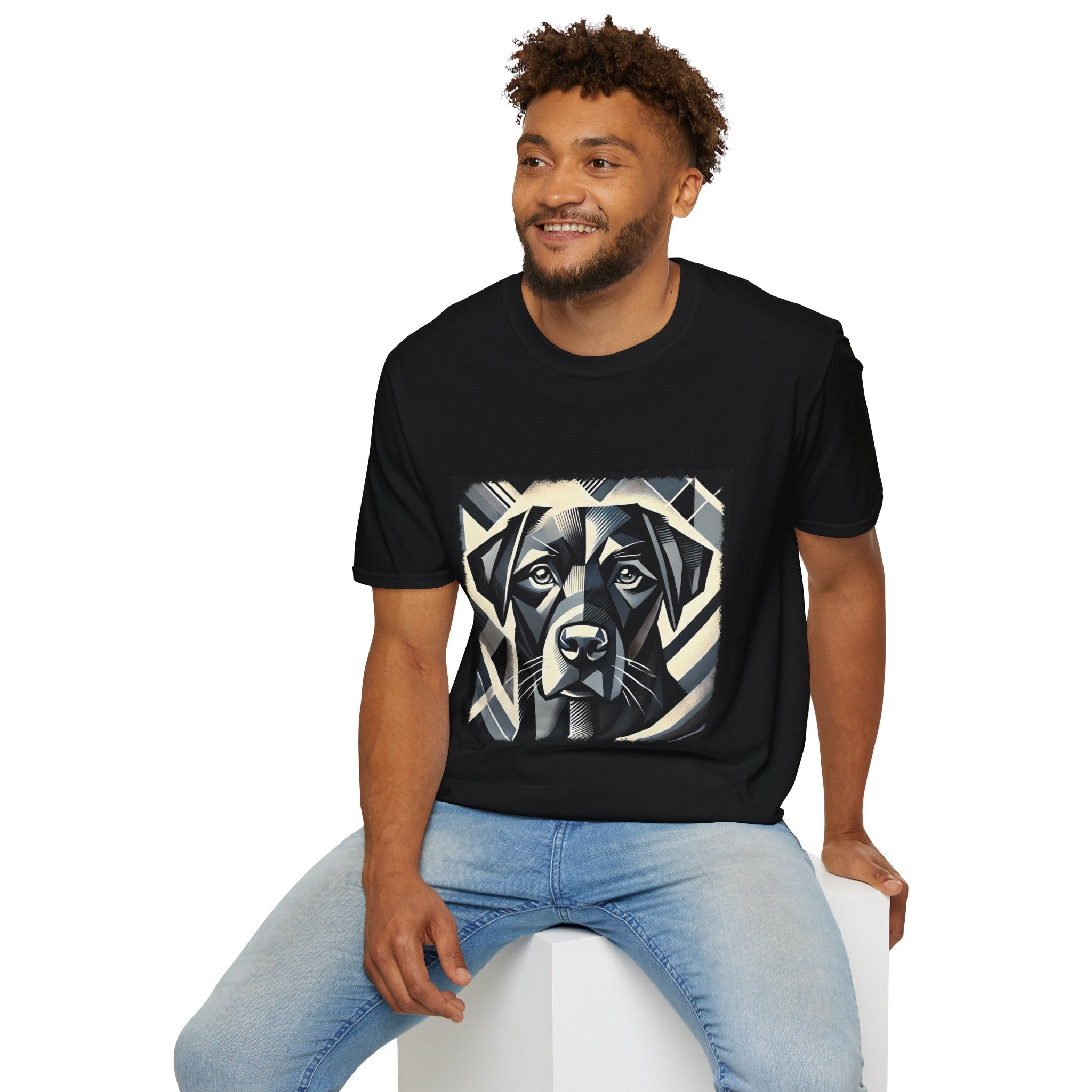 Labrador Retriever Geometric | Unisex Dog T-Shirt