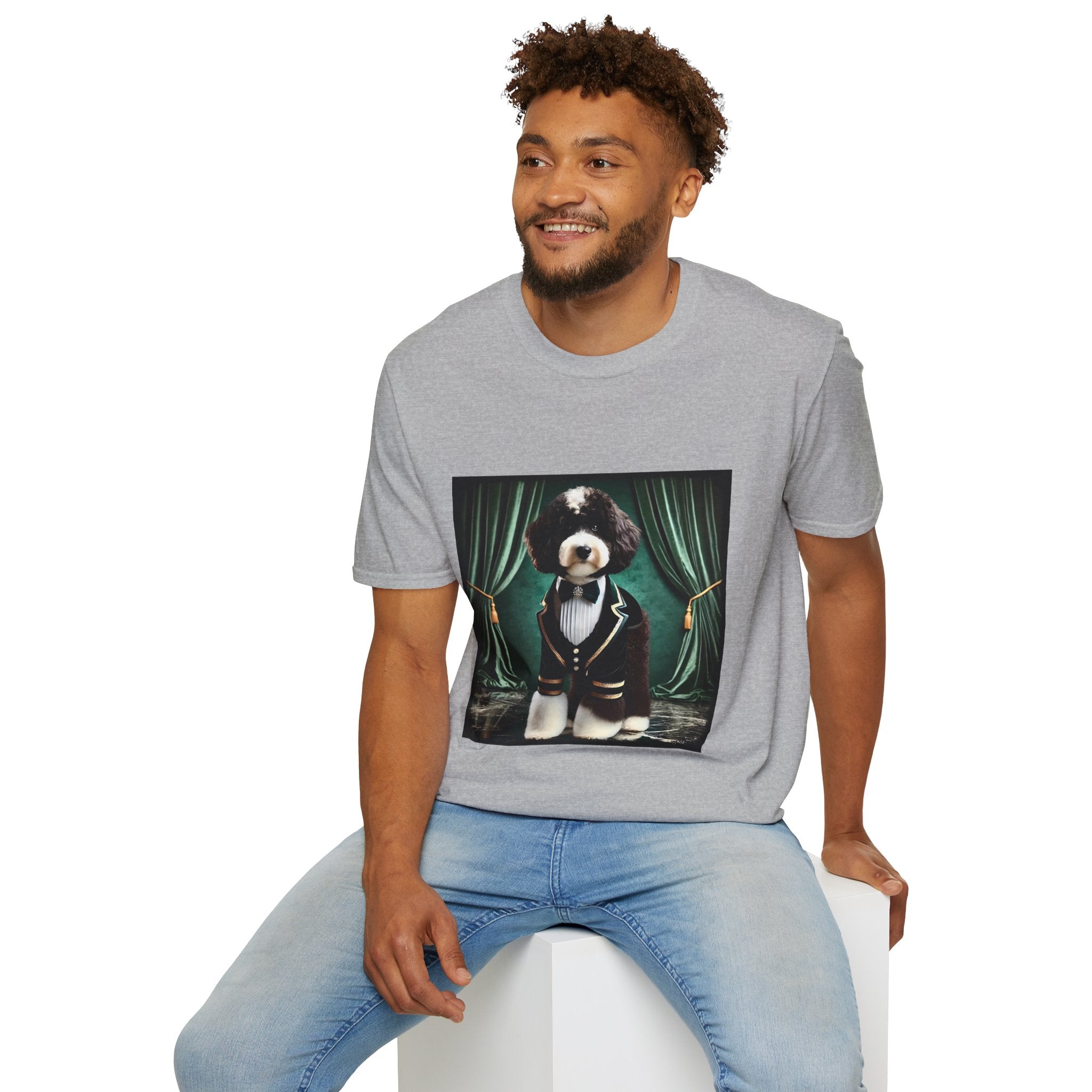 Aussiedoodle Tux Luxe | Unisex Dog T-Shirt