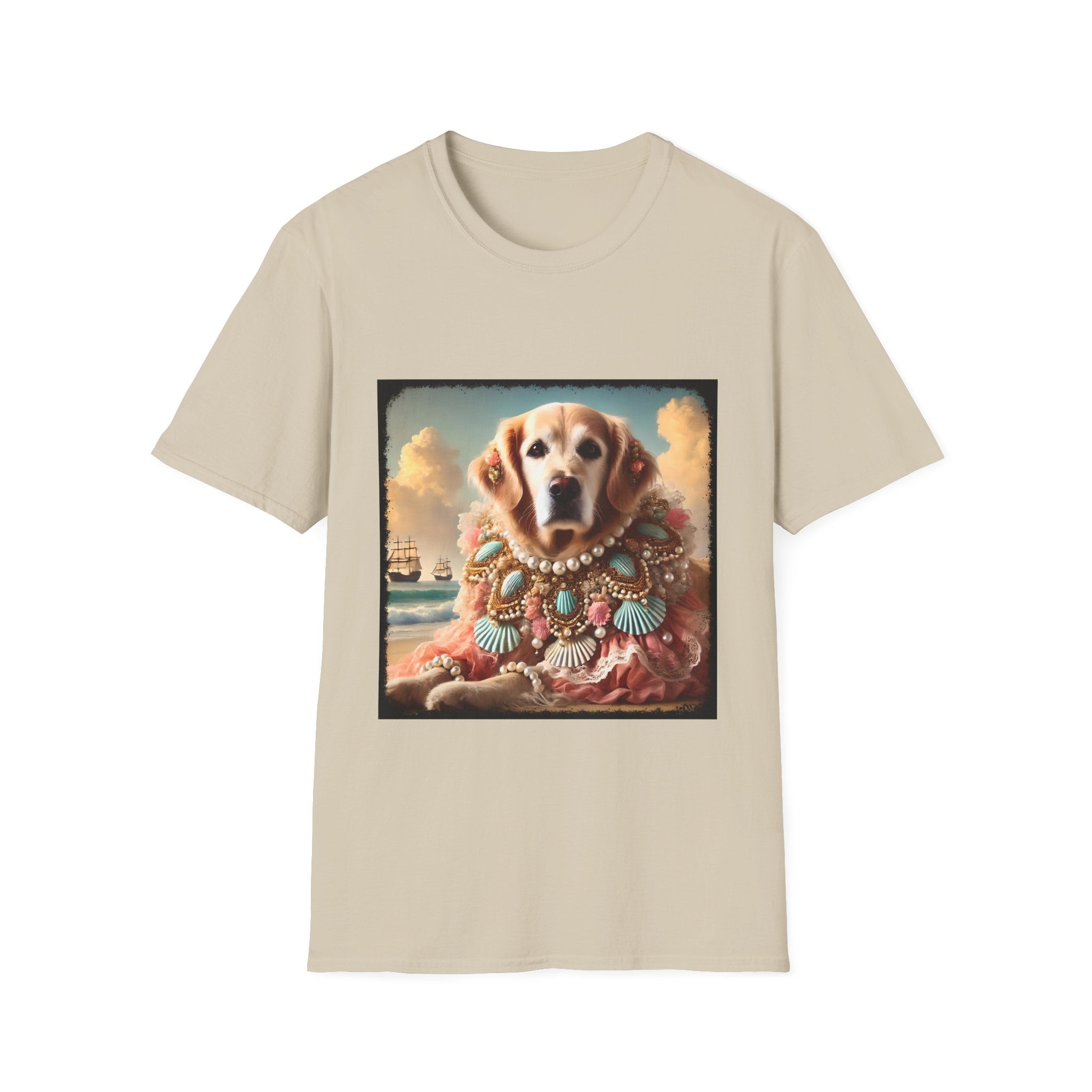 Golden Retriever Shirt | Beach Babe Dog Lover Tee