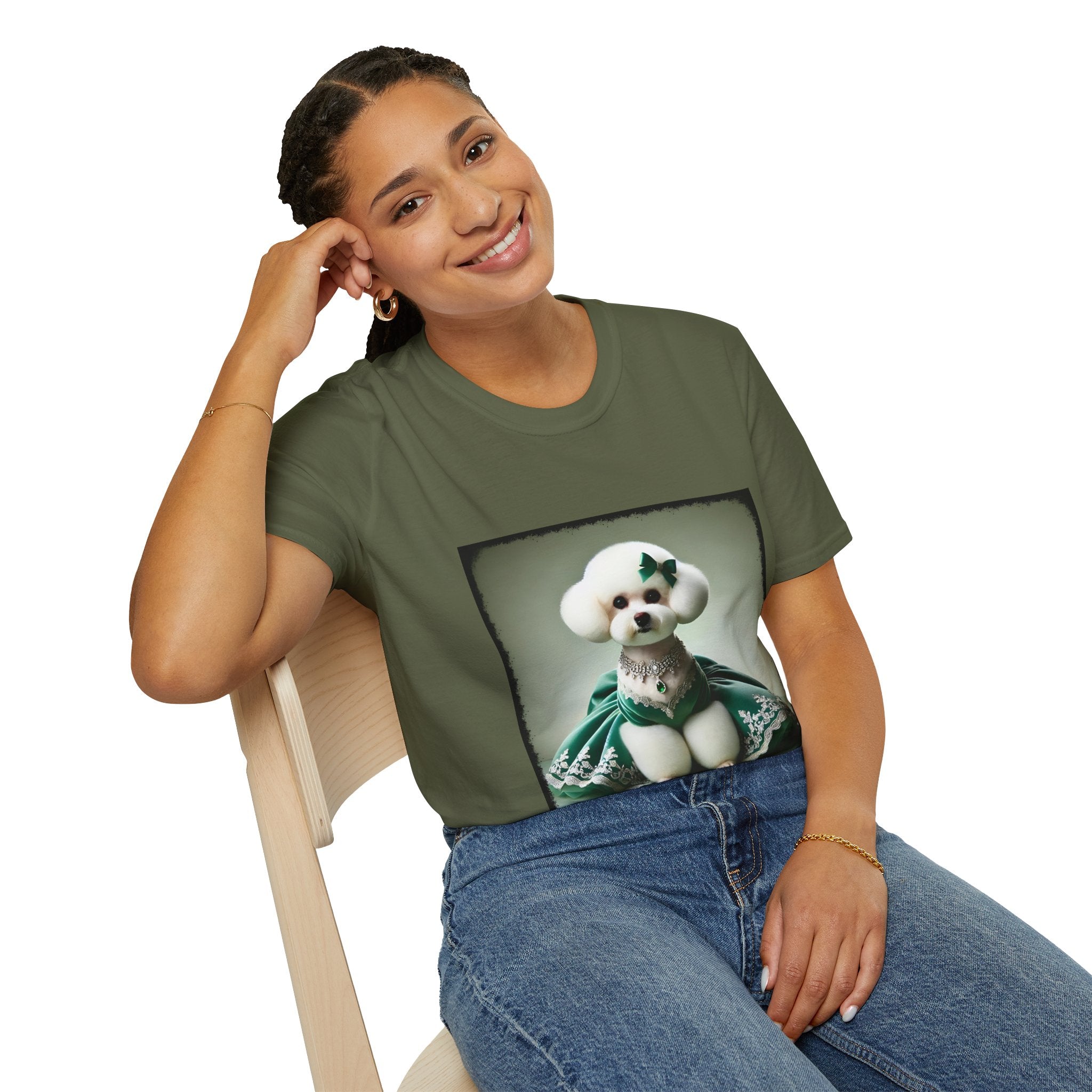 Bichon Frise Classy Cutie | Unisex Dog T-Shirt