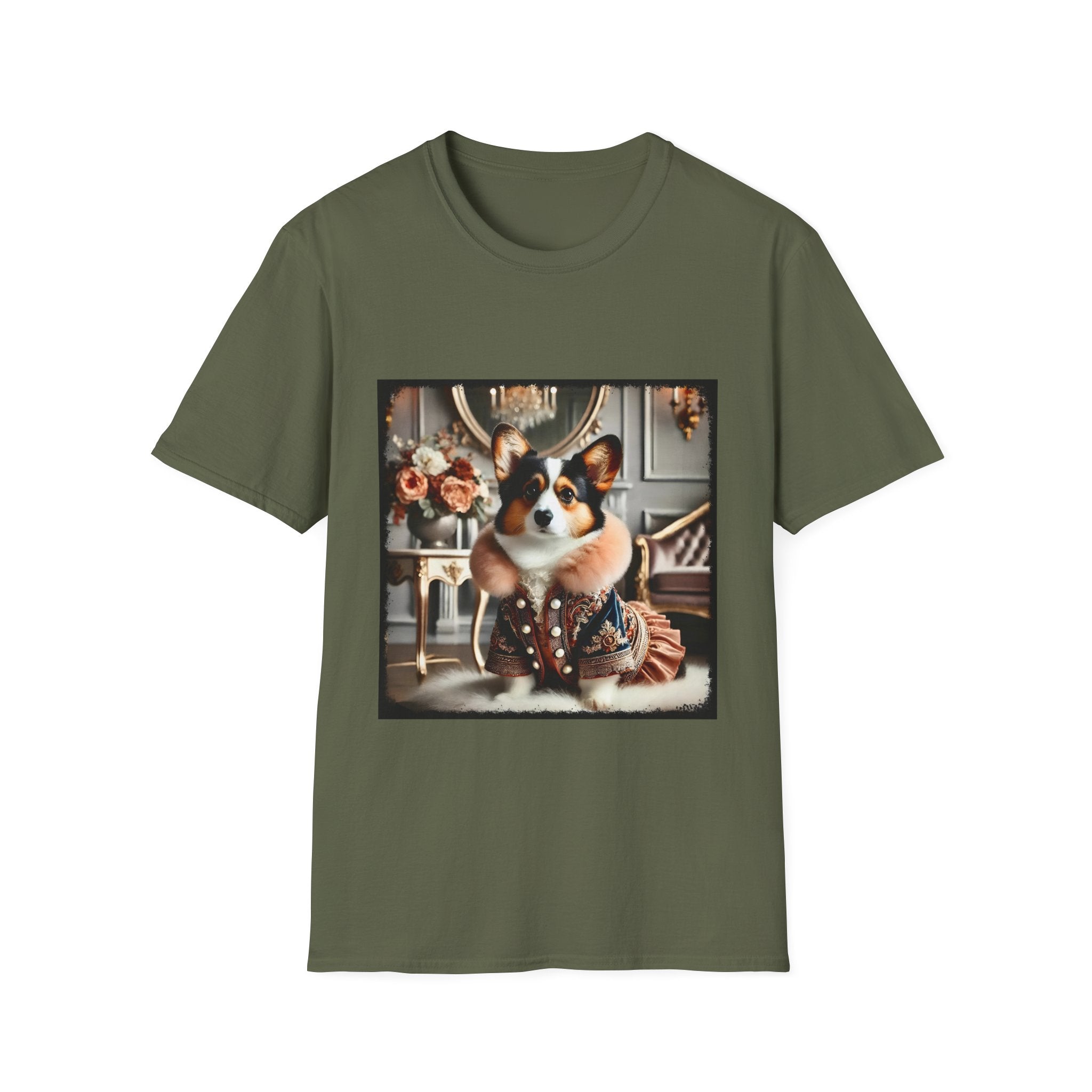 Pembroke Welsh Corgi Posh Paw | Unisex Dog T-Shirt