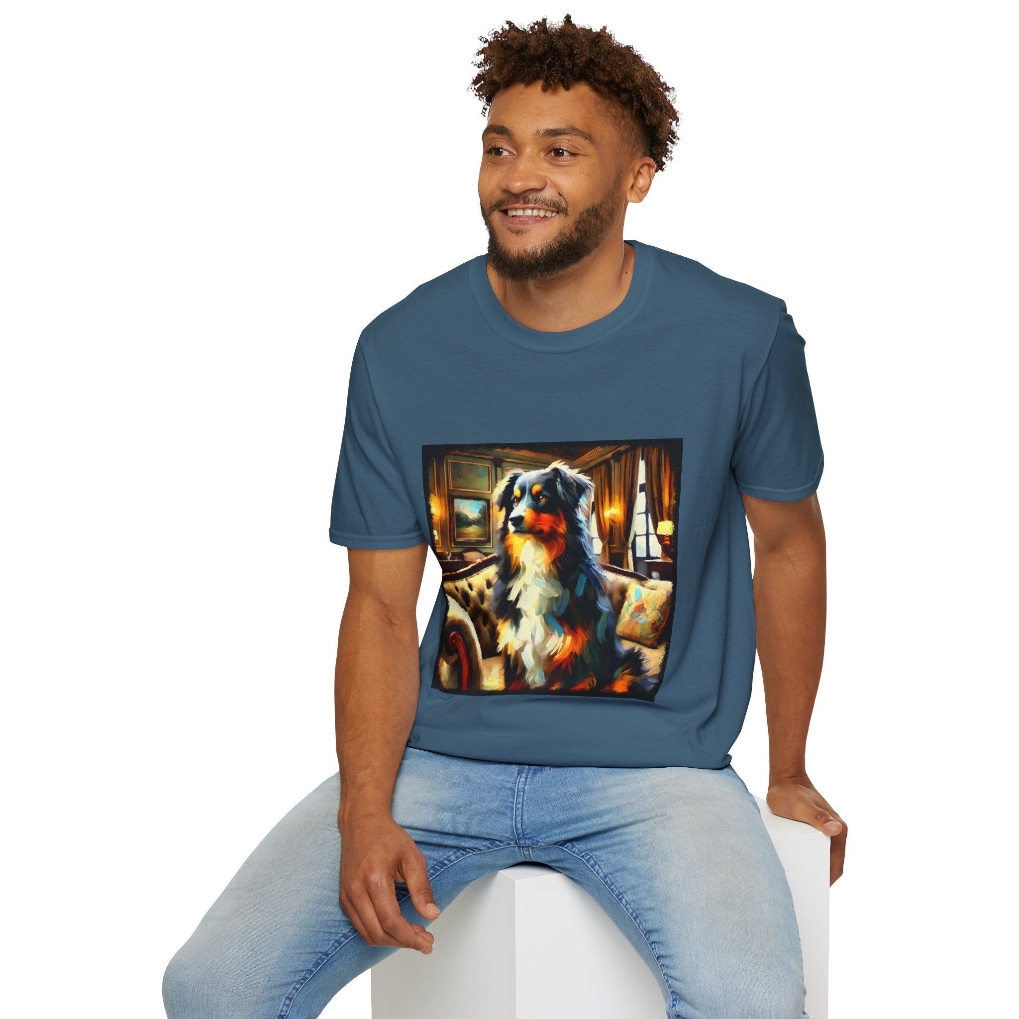 Australian Shepherd Elegant Classic | Unisex Dog T-Shirt