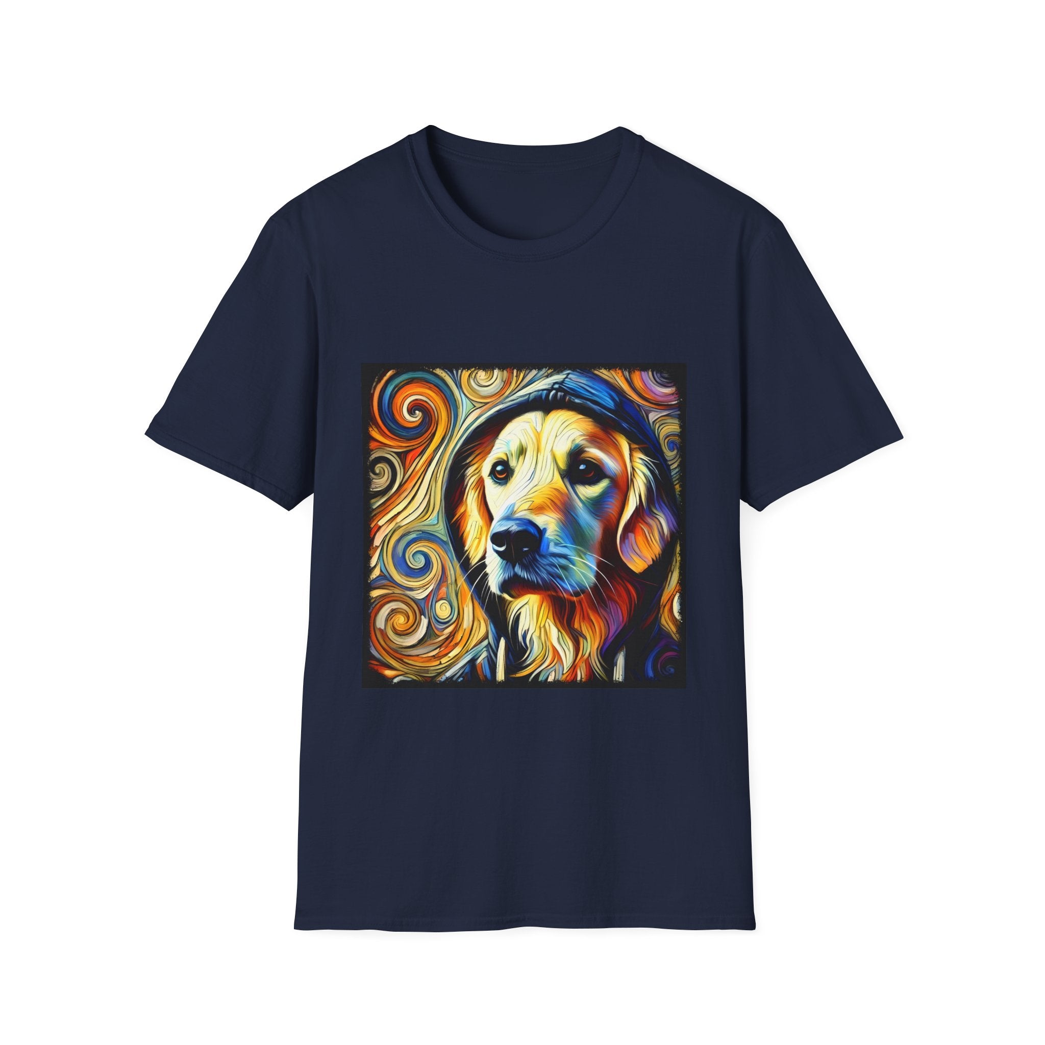 Golden Retriever Shirt | Relaxed Swirl Dog Lover Tee