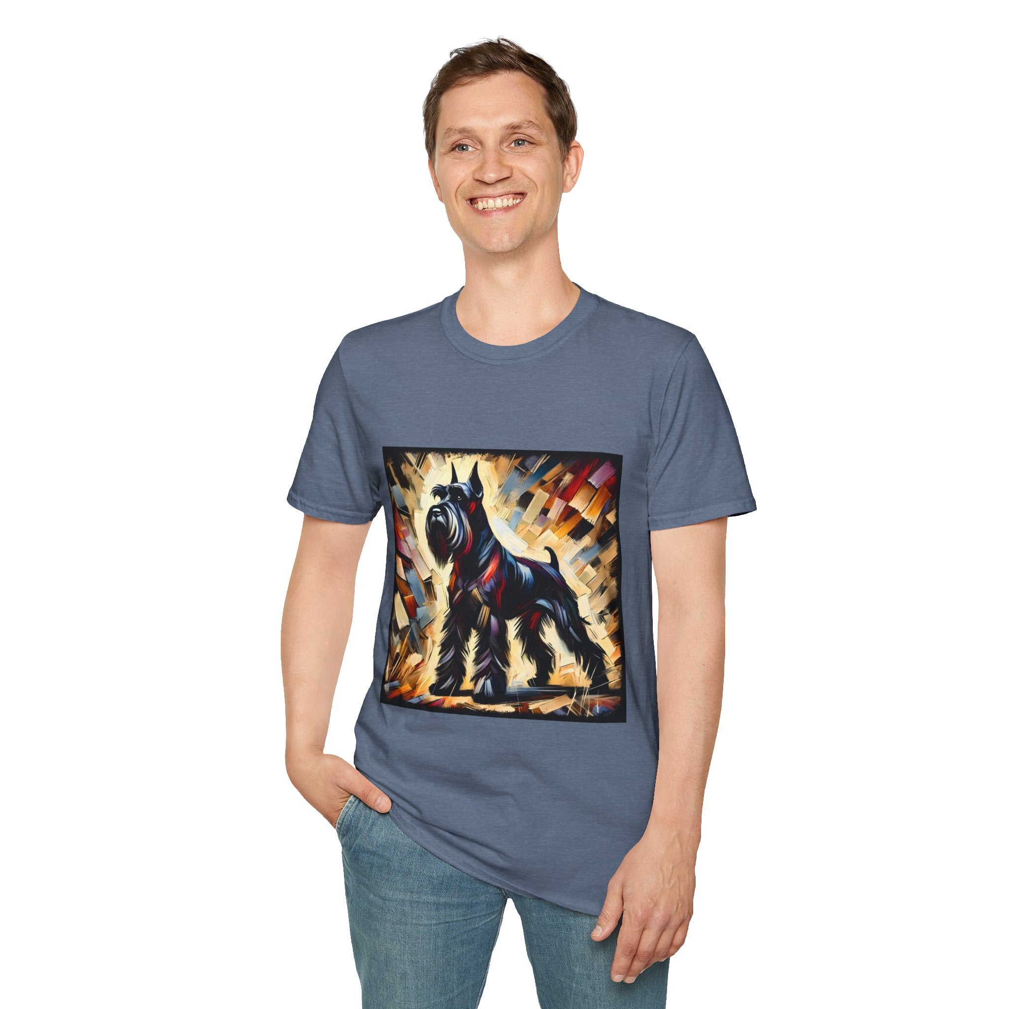 Schnauzer Bold Classic | Unisex Dog T-Shirt