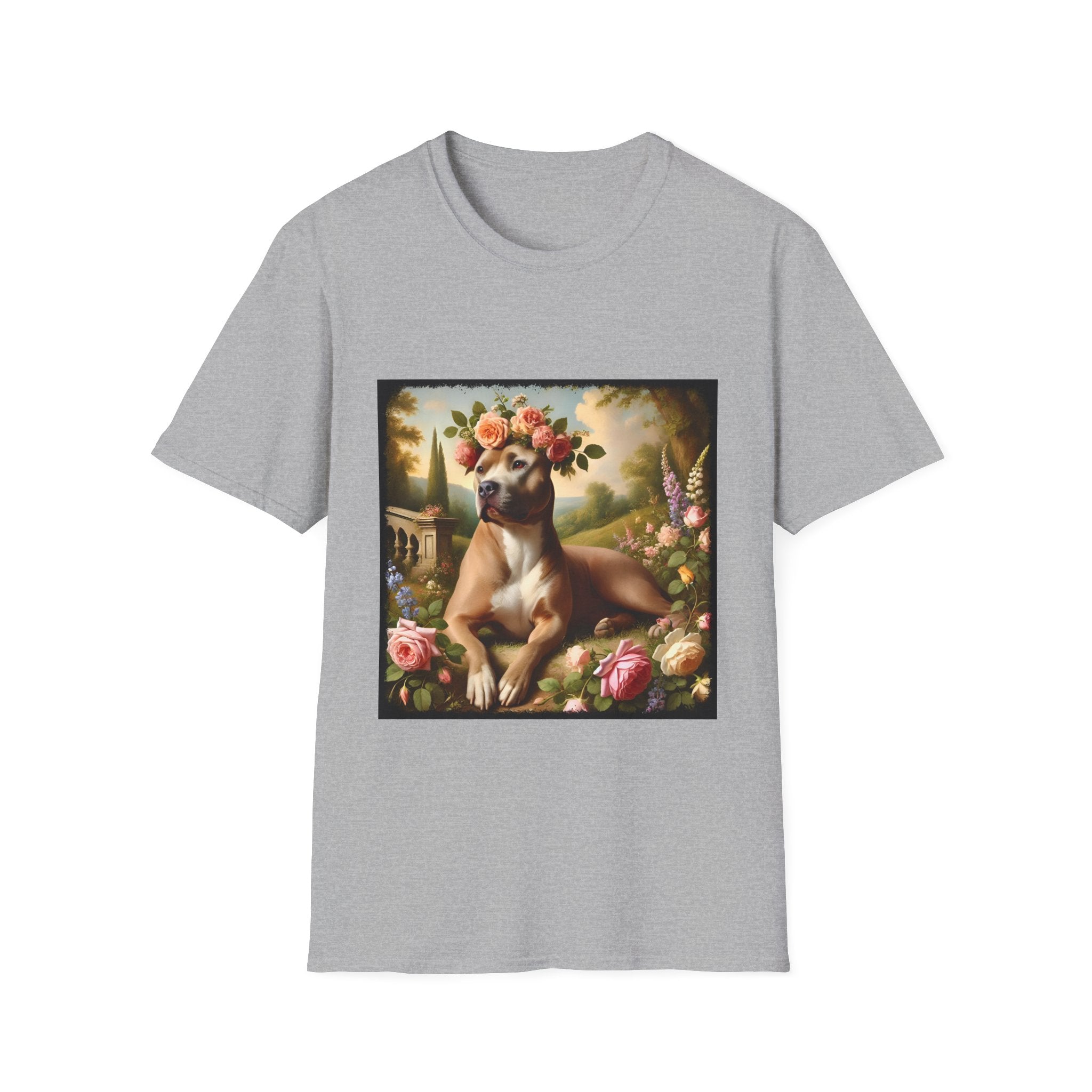 American Pit Bull Terrier Shirt | Botanical Beauty Dog Lover Tee