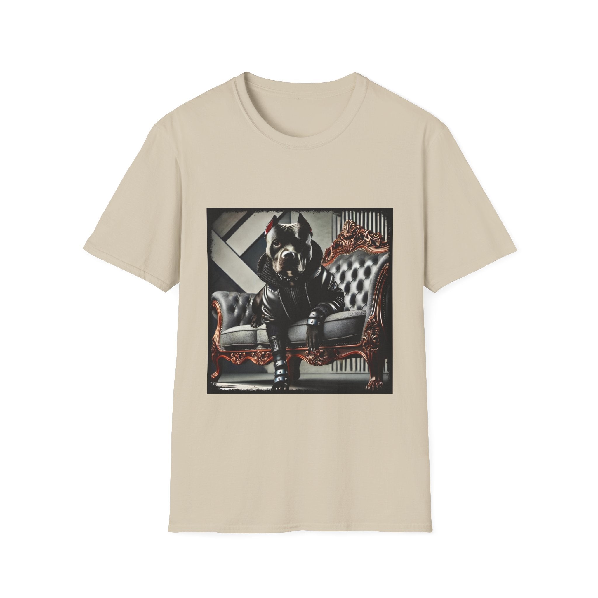 American Pit Bull Terrier Shirt | Leather Rebel Dog Lover Tee