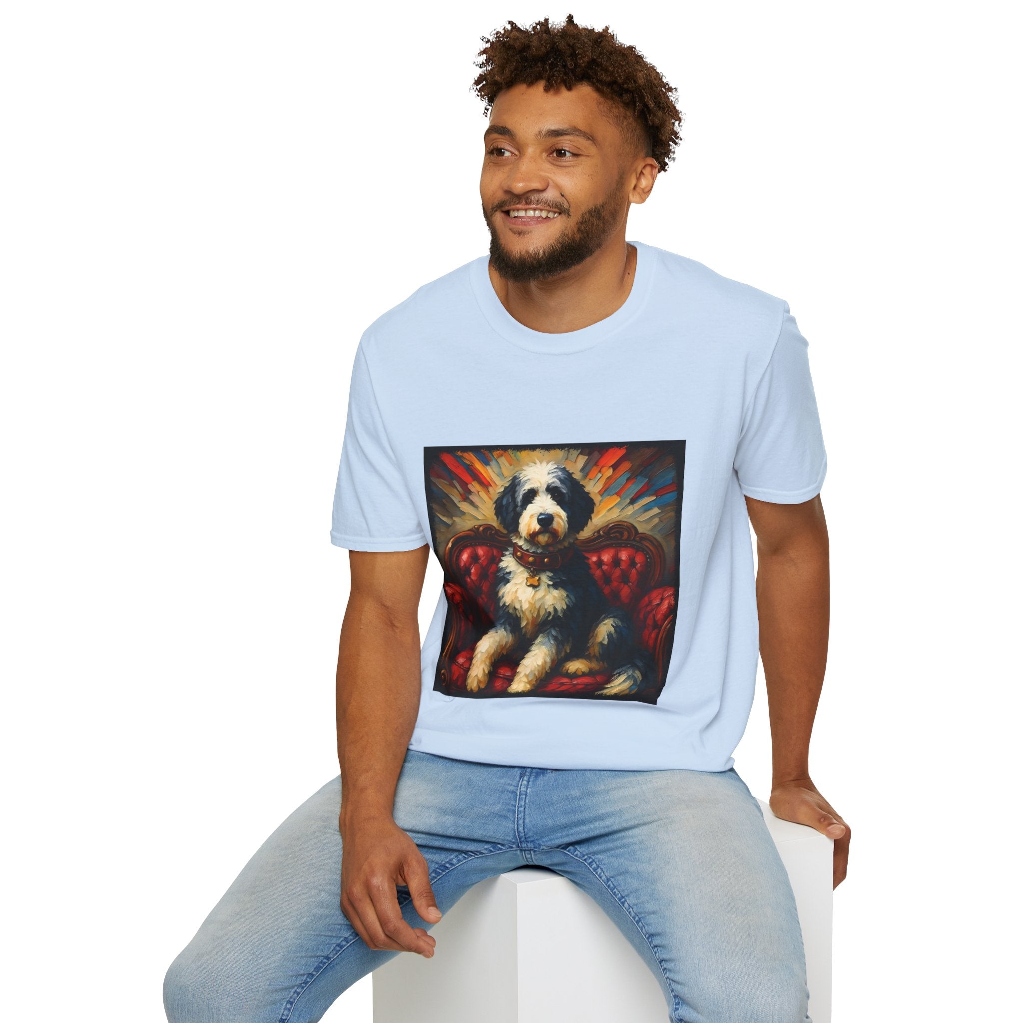 Sheepadoodle Warm Classic | Unisex Dog T-Shirt