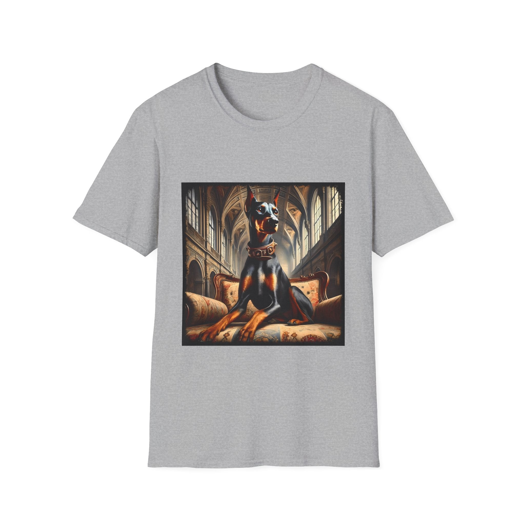 Doberman Pinscher Posh Prince | Unisex Dog T-Shirt