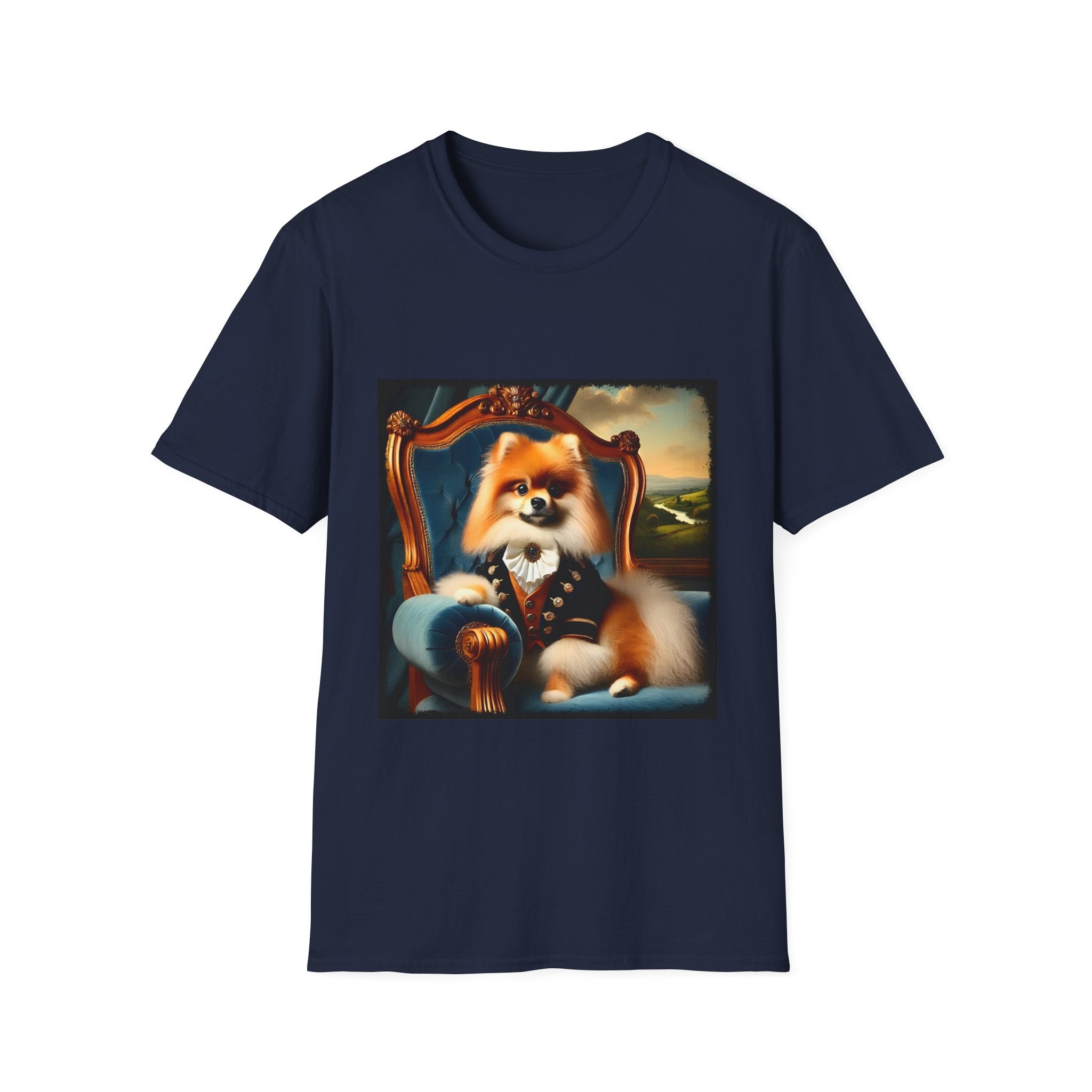 Pomeranian Polished Prince | Unisex Dog T-Shirt