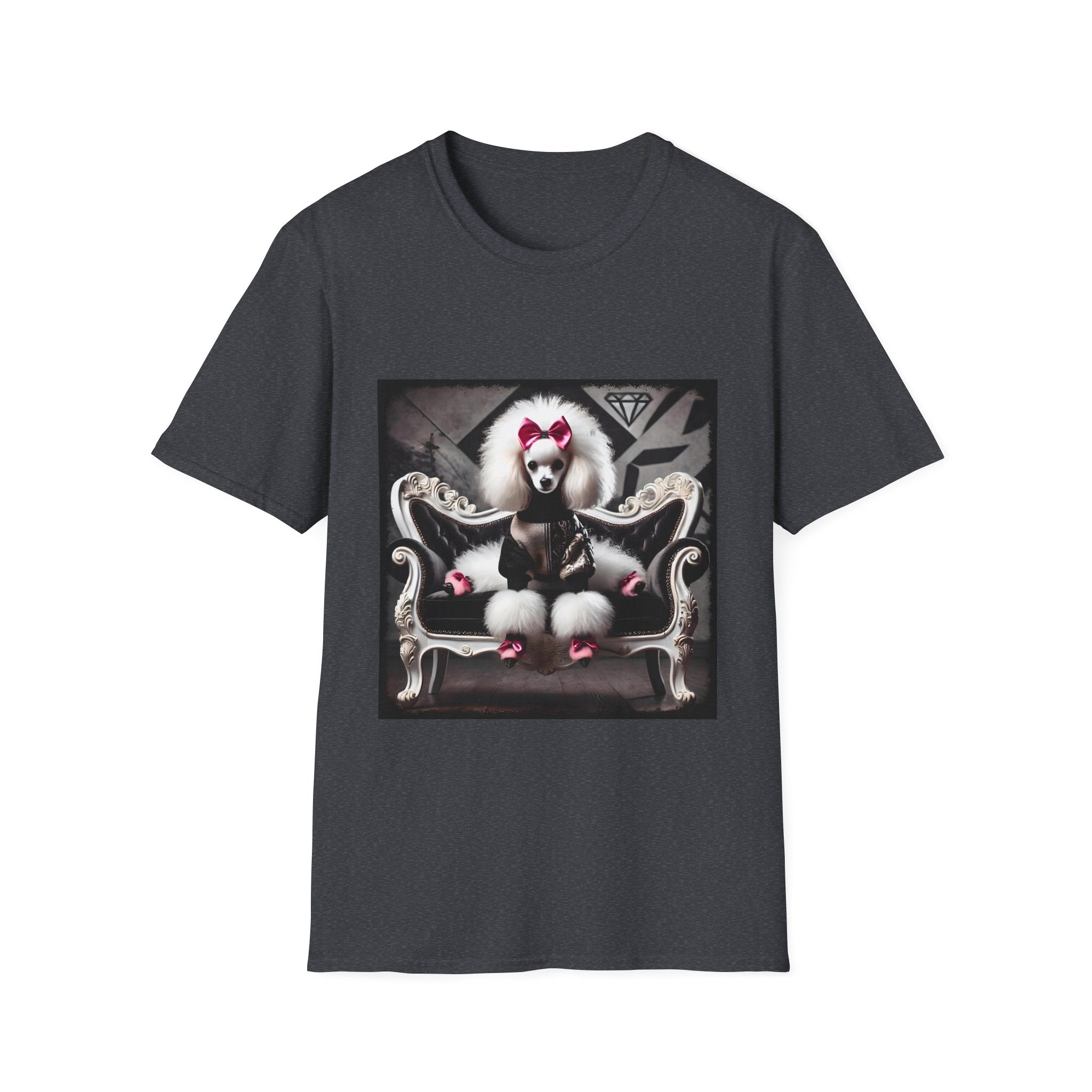 Poodle High Fashion Diva | Unisex Dog T-Shirt