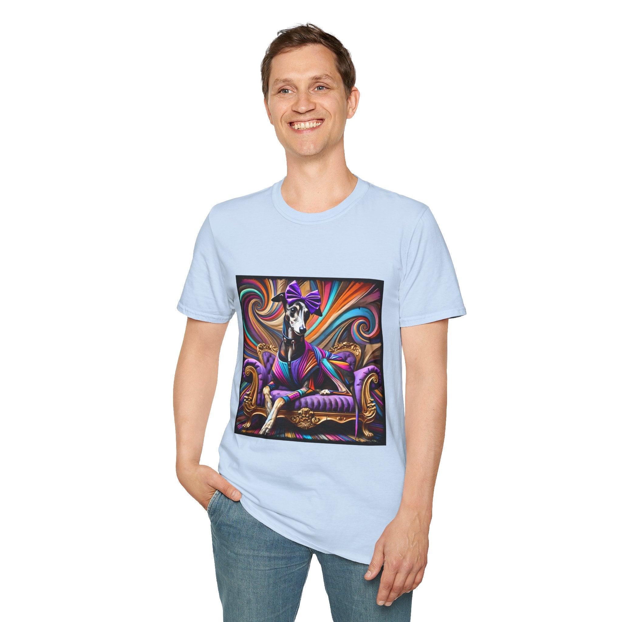 Greyhound Vivid Rocker | Unisex Dog T-Shirt